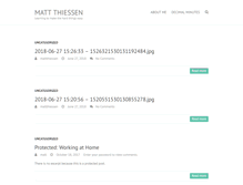 Tablet Screenshot of matt.thiessen.us